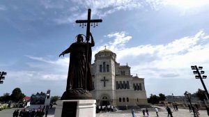 День крещения князя Владимира и его воинов - новый праздник в Херсонесе