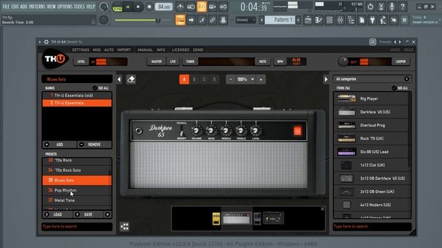 Гитарный процессор с эмуляцией ламп - Overloud TH-U смотреть онлайн
