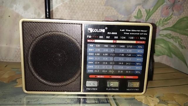 Golon RX 8866 11815 МГц рідіо Ватикану смотреть онлайн