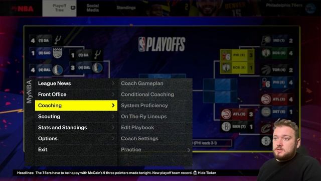 ПОРА ПЕРЕСТРОИТЬ ФИЛАДЕЛЬФИЮ! - НБА 2К25 Перестройка смотреть онлайн