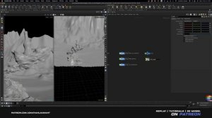 Ice Growth Part 2 - Houdini & Redshift