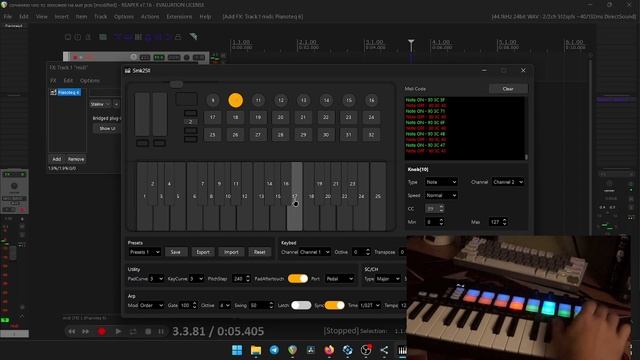 БЕСПРОВОДНАЯ БЮДЖЕТНАЯ МИДИ КЛАВИАТУРА M-WAVE SMK 25 II | МИ? смотреть онлайн
