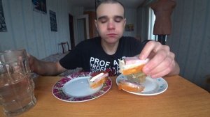 МУКБАНГ/АСМР БУТЕРБРОДЫ-ХЛЕБ,МАСЛО,СЫР КОПЧЕНЫЙ,БЕКОН