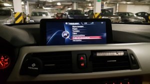 Entrynav на BMW f30 большой экран от CIC NBT