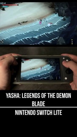 Yasha Legends of the Demon Blade Nintendo Switch Lite Gameplay