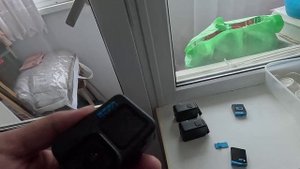 Как вытащить Аккумулятор GoPro HERO 12-9 если он вздулся и остался в камере. Обзор Гопро