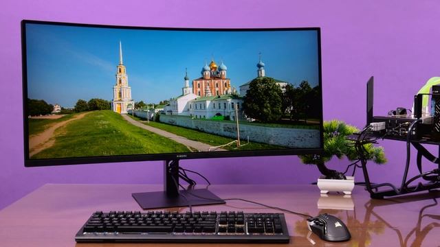 Обзор игрового VA-монитора Xiaomi G34WQi смотреть онлайн
