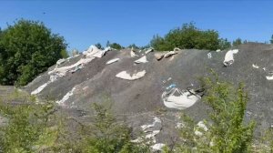 В Заволжском районе города Ульяновска была обнаружена новая свалка промышленных отходов