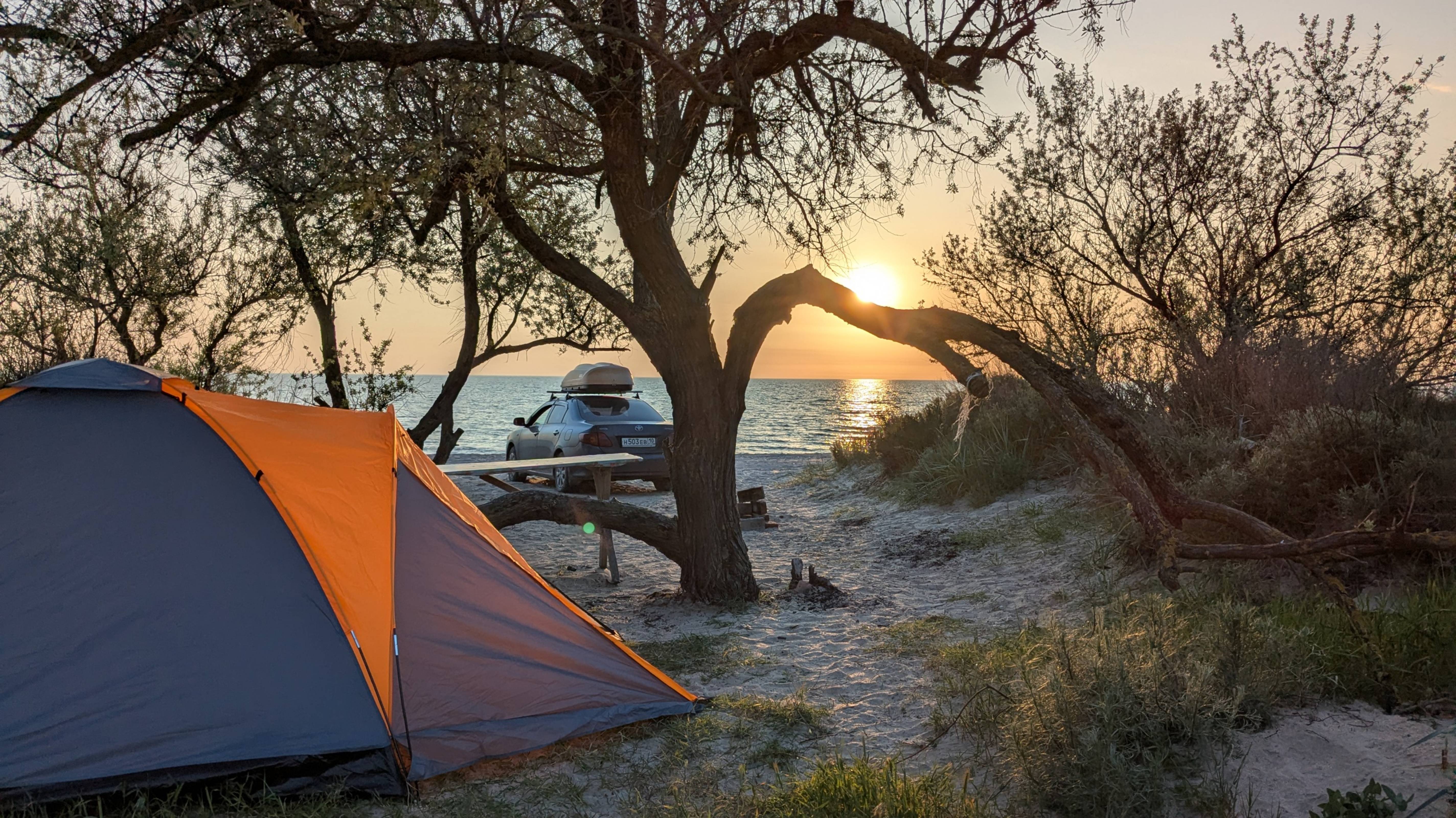 Из Карелии на юг/Выбираем дом/Ночуем на море в палатке смотреть онлайн