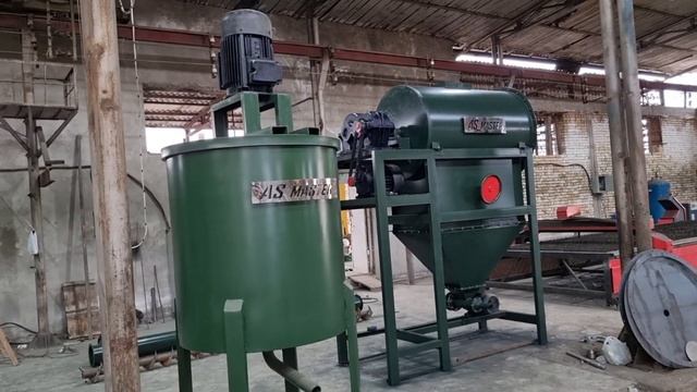 Курилиш моллари Травертин, Шпаклёвка, Водаэмульсия... ишлаб чикариш станоги смотреть онлайн