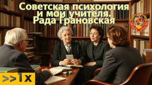 Советская психология и мои учителя. Рада Грановская
