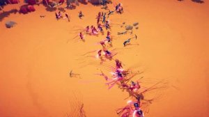 Красных против синих в Totally Accurate Battle Simulator 2025