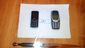 краш тест нокиа 3310 против МТС