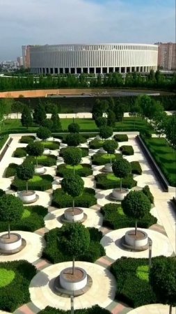 Прогулка по парку Краснодар с высоты птичьего полёта