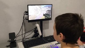 CS 1.6 играем на Mac mini windows 7