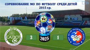 ФСК Салют 2015 3-1 ФК Лобня
