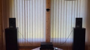 Колонки Радиотехника С30 на усилителе 1985 года Kenwood KA-54