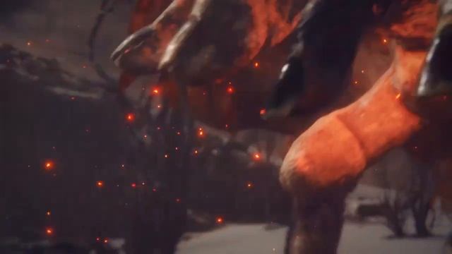 ELDEN RING - Огненный великан. Самый "толстый" сюжетный босс смотреть онлайн