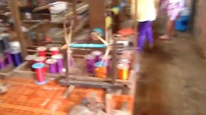 Камбоджа производство шелка 3