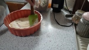 Заливной пирог из миндальной муки