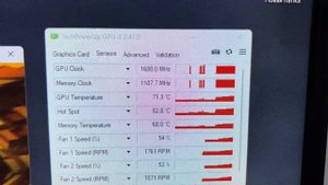Rtx 3070 ti Igame furmark (высохшая термопаста)