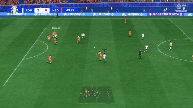 FC 24 - Португалия vs Нидерланды - Европы 2024 Финал [PS5 Slim] По смотреть онлайн