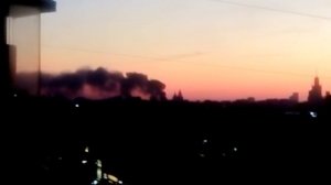 Что-то горит в Москве #пожар 26.v.25