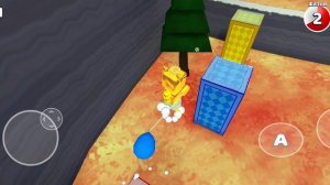 Как пройти уровень в пол - это Лава в Снежной долине