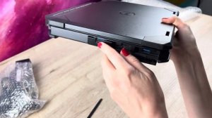 Ноутбук Dell Rugged 5420 Сенсорный i5-8350U GPS, LTE, NVME, FHD IPS Unboxing