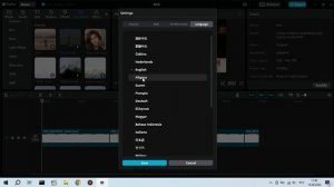 Как изменить язык в CapCut на русский