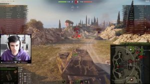 СИЛЬНЕЙШИЙ ЧЕЛОВЕК - ИГРАЕТ В ТАНКИ! 10.000 УРОНА на MAUS