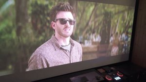Vidda C2 Ultra на экране Digis dsvfs-16906l . 135" или 3 метра в ширину.