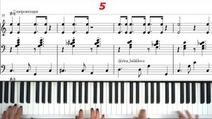 ЁЛОЧКА Ансамбль в 4 руки на пианино Маленькой елочке х?