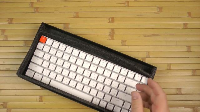 Розпаковка Keychron K3 84 Key Gateron Red WL UA White USB/Bluetooth смотреть онлайн