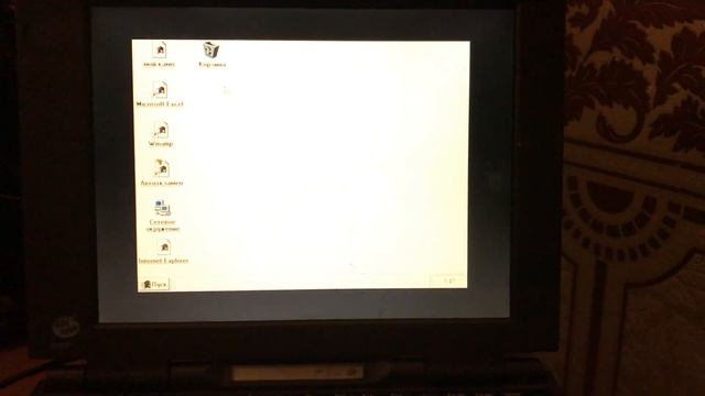 Windows 98 на ноутбуке с Pentium 150 смотреть онлайн