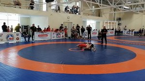 Войтов Денис 44 кг 1 круг - команда г.Азов,Командное Первенство г. Таганрога среди юношей 2013-2015