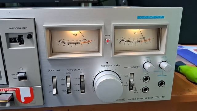 мини-обзор кассетной деки SONY TC-K40 (1978) после профилакти? смотреть онлайн