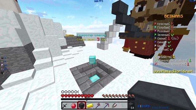 Minecraft Bedwars - АСМР| Звуки мыши и клавиатуры | Соло смотреть онлайн