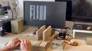 Компьютер Поиск-1 из СССР, запуск программ, подключени?