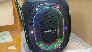 КОЛОНКА HOPESTAR PARTY BOX 600 со Штативом Стойкой и 2 Микрофонами 🔥 Видеоотчет в г. Каменск-Шахтин