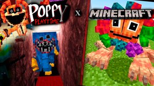 ПОППИ ПЛЕЙТАЙМ В МАЙНКРАФТЕ! | Minecraft x Poppy Playtime! - ПОЛНОЕ ПРОХОЖДЕНИЕ Ч5