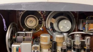 Ламповое ретро радио БАЛТИКА-ЗИШ , 1954. 💯 реставрация 20