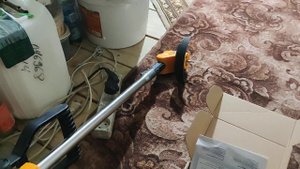 Купил показываю Аккумуляторный триммер Deko DKTR12V