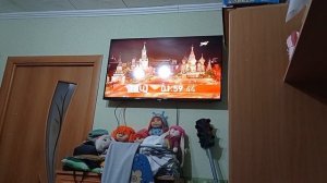 Смена логотипа на обычный (ТВ Центр +4, 10.05.2023)