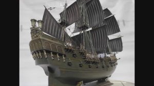 Модель корабля "Чёрная Жемчужина" в масштабе 1:72 от "Звезды"