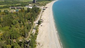 Мгудзырхуа Абхазия 2024 неоцененный красивый пляж где с