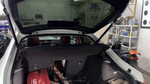 Skoda Octavia. Электропривод багажника