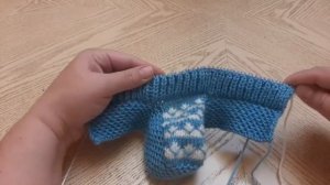 Тапочки-следки (сапожки-следки)  на двух спицах без швов // patik modelleri
