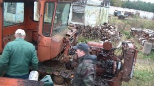 Первый запуск ДТ-75 после нескольких лет простоя