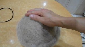 Меховая шапка из альпаки